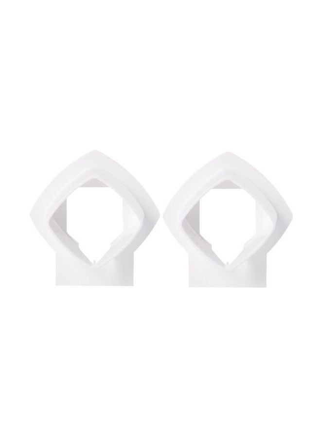 Pack Of 2 Wall Mount Bracket For Home WiFi Mesh System White - Image 1