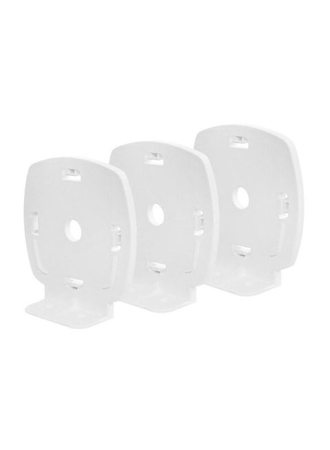 Pack Of 3 Wall Mount Bracket Holder Stand For Linksys Velop Dual-Band WiFi Router White