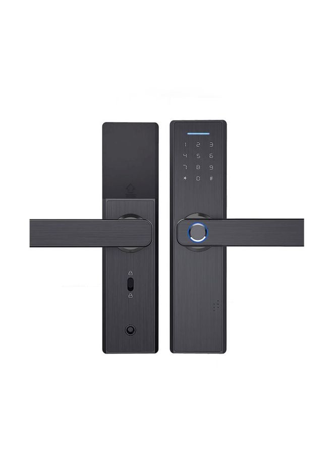 Generic Fingerprint Door Lock Black  - Image 1