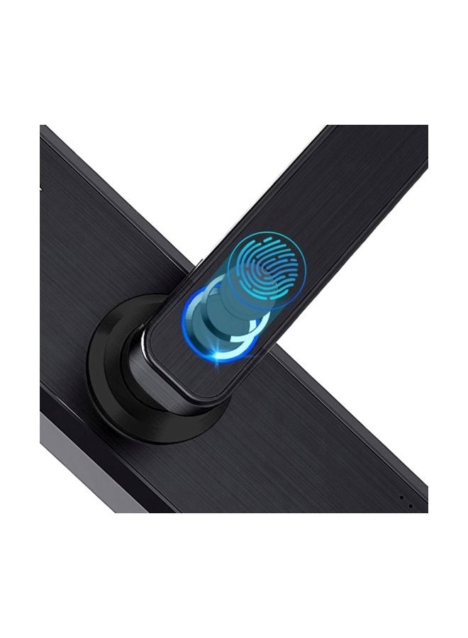 Generic Fingerprint Door Lock Black  - Image 5
