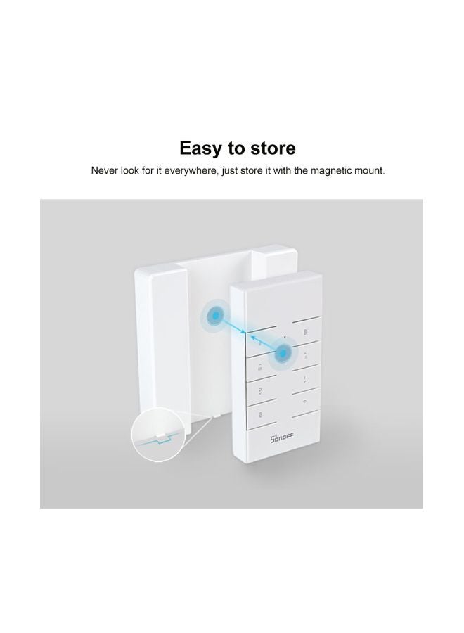 OWSOO Sonoff RM433 Remote Controller White - Image 2