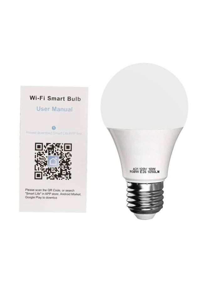 Smart WIFI LED Bulb Green/Pink/Yellow  - Image 1