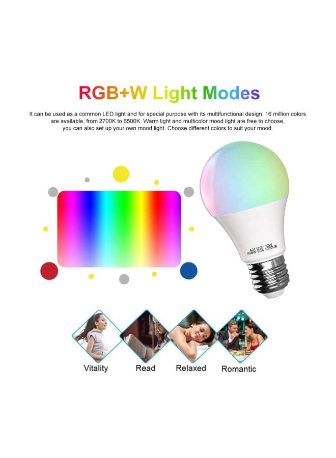 Smart WIFI LED Bulb Green/Pink/Yellow  - Image 3