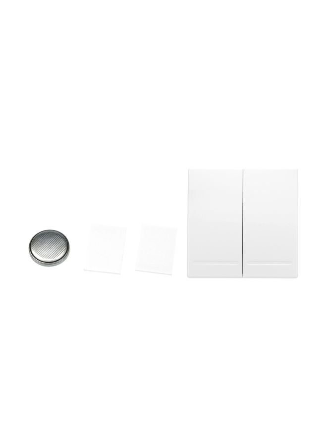 Generic 2-Gang eWeLink Wall Light Switch White  - Image 2