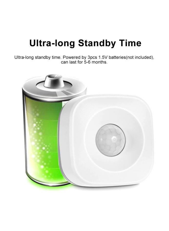 Wireless Passive Infrared Detector White  - Image 2