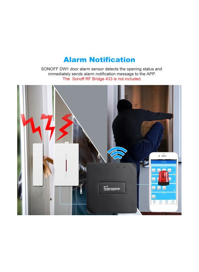 SONOFF 2-Piece Wireless Anti-Theft Automation Alarm System White - Image 2