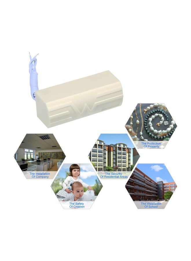Wired Outdoor Vibration Shock Sensor White  - Image 4