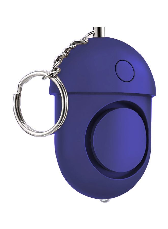 Emergency Security Alarm Keychain With LED Flashlight Blue - Image 5