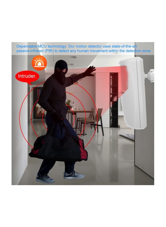 Wireless Dual Infrared Detector White  - Image 3