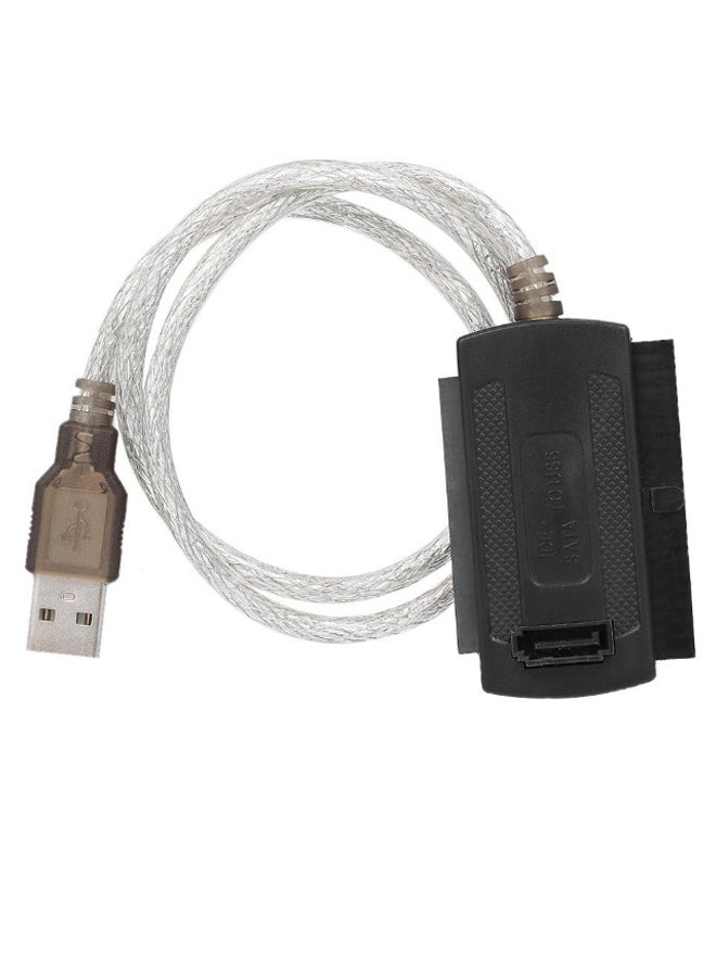 كابل محول لمحرك الأقراص الصلبة من USB إلى IDE SATA أبيض/أسود/ذهبي - Image 2