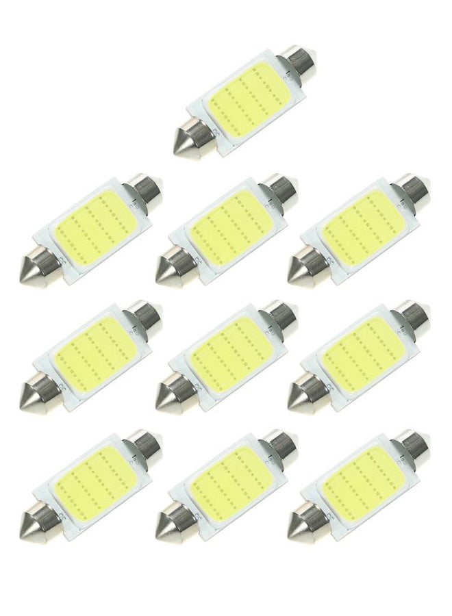 10-Piece Festoon Dome Interior SMD Bulb Set