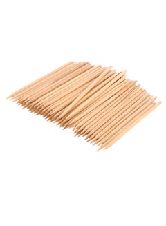Generic 100-Piece Nail Cuticle Pusher Remover Set Beige  - Image 2