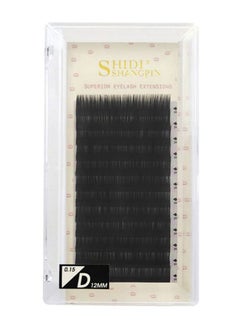 SHIDISHANGPIN D Curl Superior False Eyelashes Extension Kit Black  - Image 1