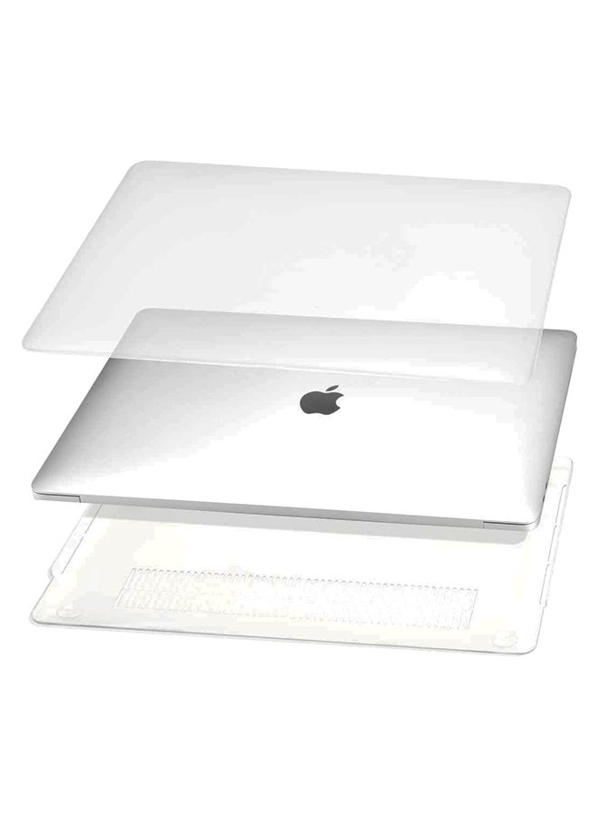Mufaens Protective Hard Shell Case Cover For MacBook Pro 16-Inch Matte White - Image 1