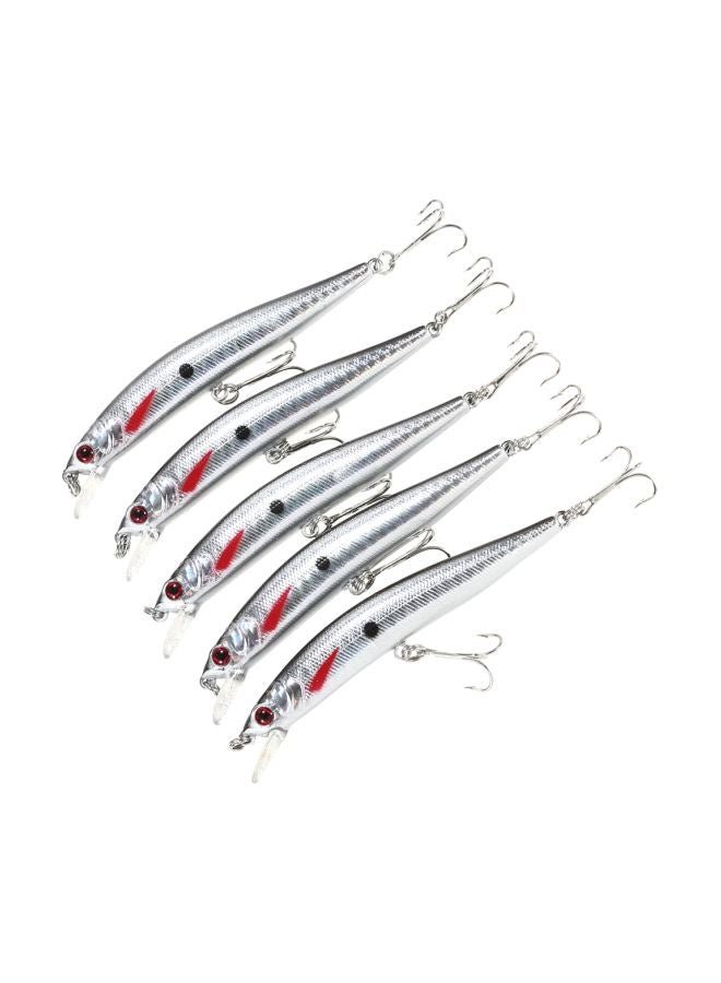 LIXADA 5-Piece Diving Minnow Fishing Lures  - Image 2