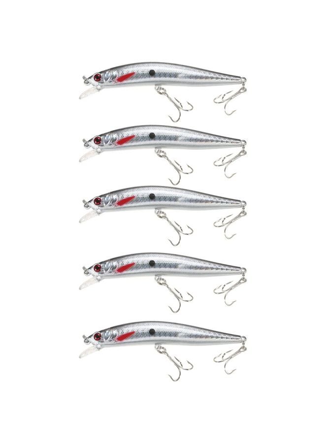 LIXADA 5-Piece Diving Minnow Fishing Lures  - Image 1
