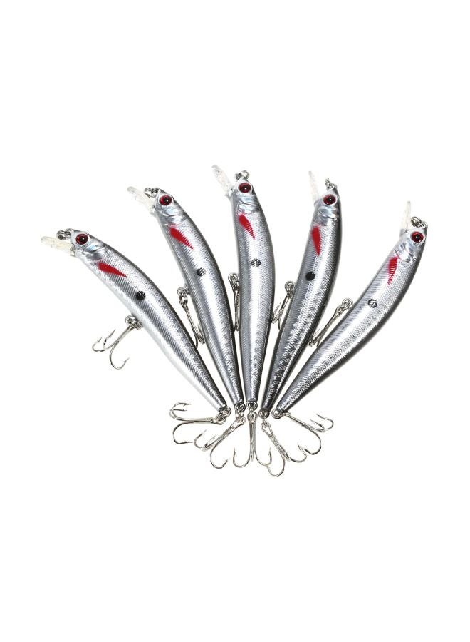 LIXADA 5-Piece Diving Minnow Fishing Lures  - Image 3