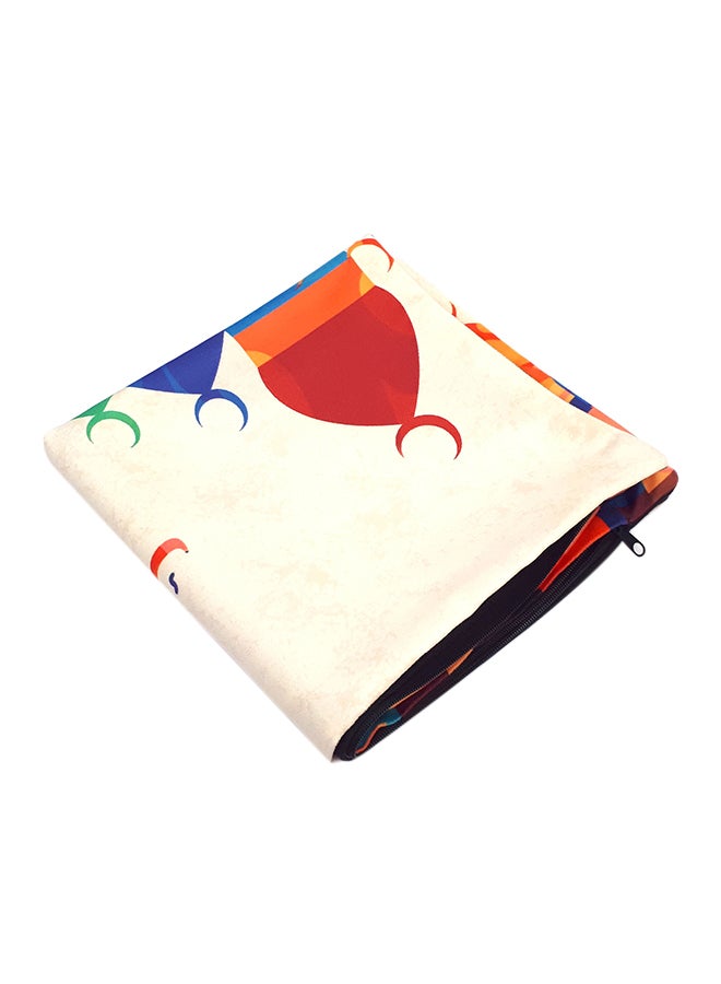 ألوان غطاء وسادة بعبارة "رمضان كريم" متعدد الألوان 40x40سم - Image 4