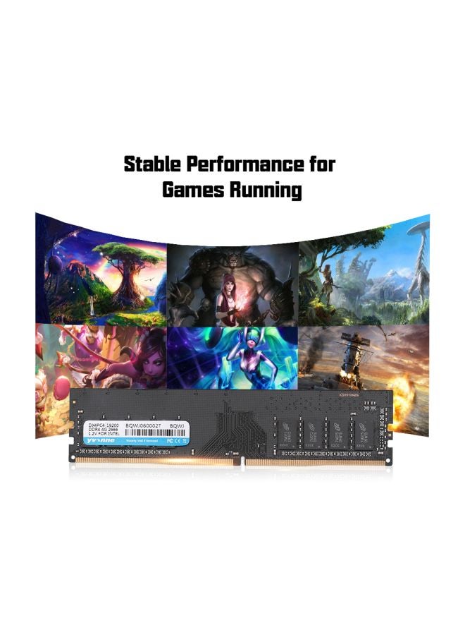 إيفون ذاكرة رام DDR4 لمعالج إنتل في أجهزة الكمبيوتر أسود/ذهبي  - Image 3