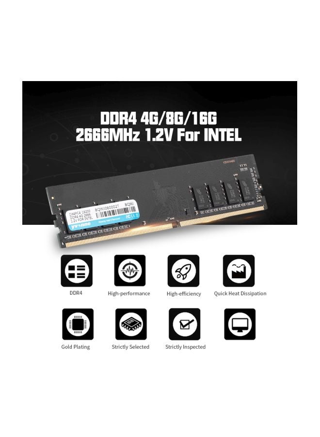 DDR4 PC RAM For Intel Black/Gold - v1585317220/N36156329A_5