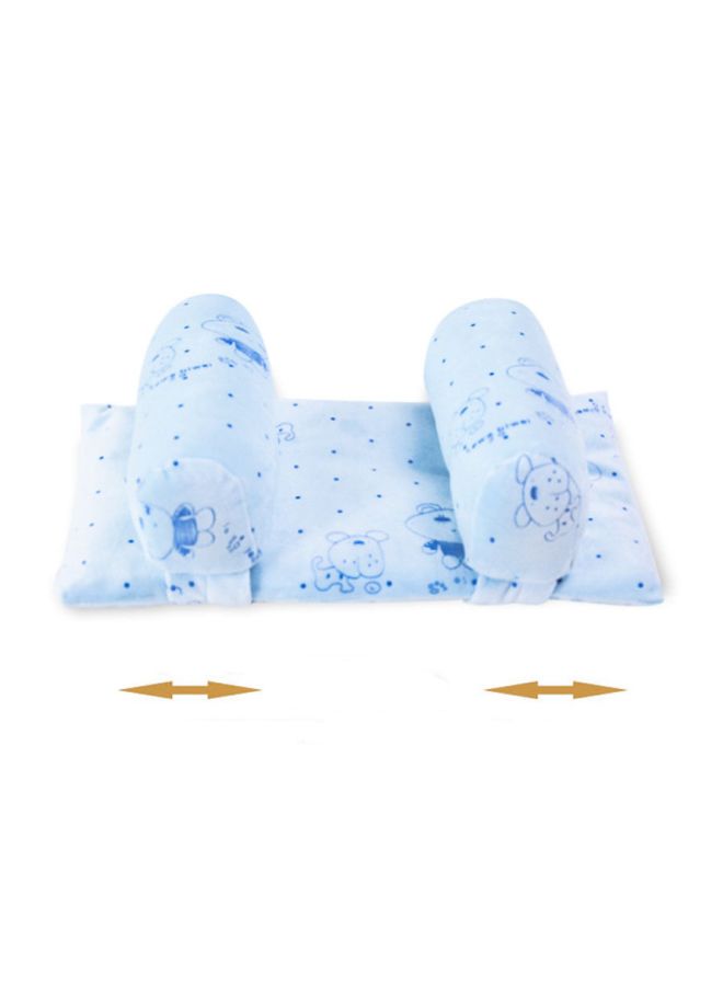 بيوينتي وسادة رضاعة ناعمة ومريحة مضادة للالتفاف للأطفال بلون أزرق، طراز YPZ4309، مقاس 28 × 1.5 × 17 سم - Image 3
