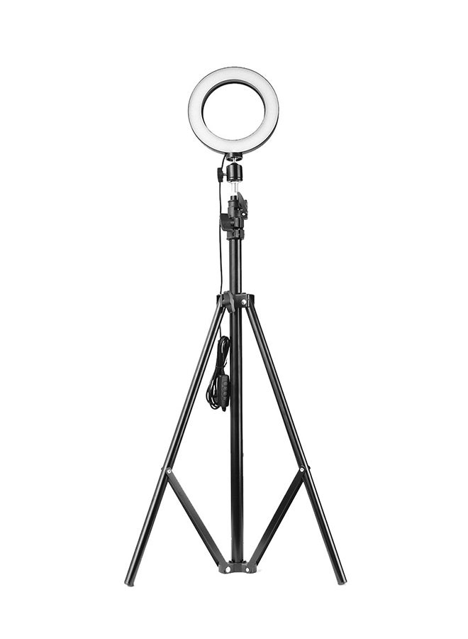LED Photography Ring Light With Accessories White - Image 1