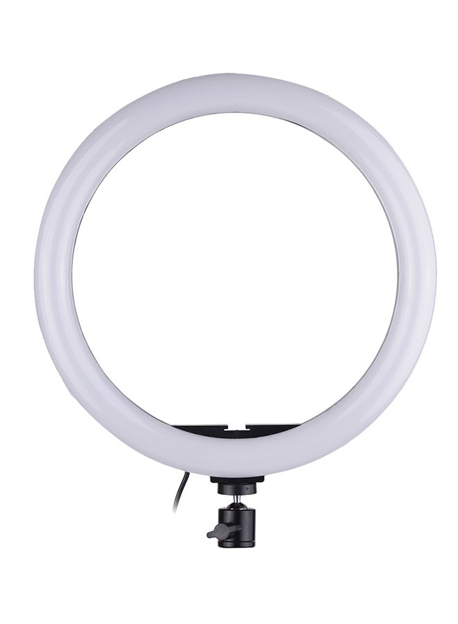 حلقة إضاءة LED قابلة للتعتيم لتصوير الفيديو أبيض - Image 1