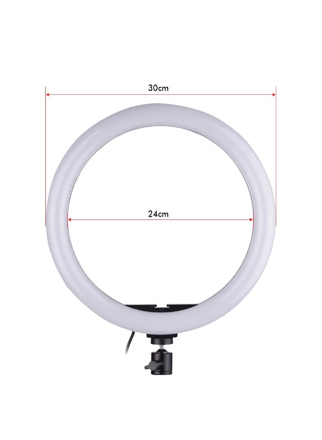 حلقة إضاءة LED قابلة للتعتيم لتصوير الفيديو أبيض - Image 2