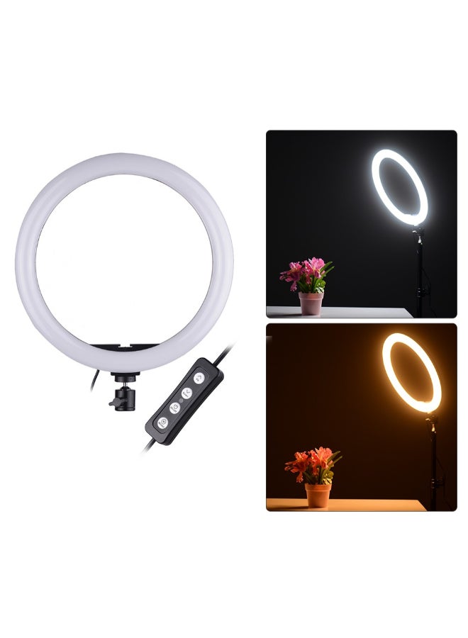 حلقة إضاءة LED قابلة للتعتيم لتصوير الفيديو أبيض - Image 3