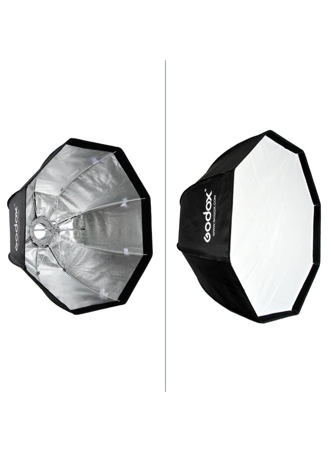 Godox Portable Octagonal Umbrella for Speedlite Black  - Image 2