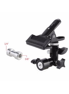 Generic Metal Clamp Clip Holder Black/Silver  - Image 2