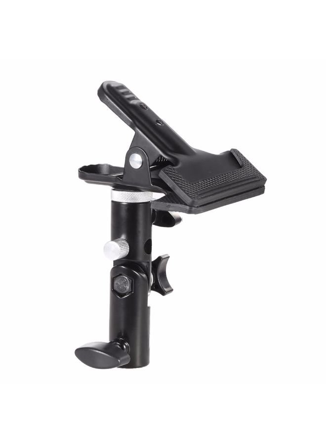 Metal Clamp Clip Holder Black/Silver  - Image 4