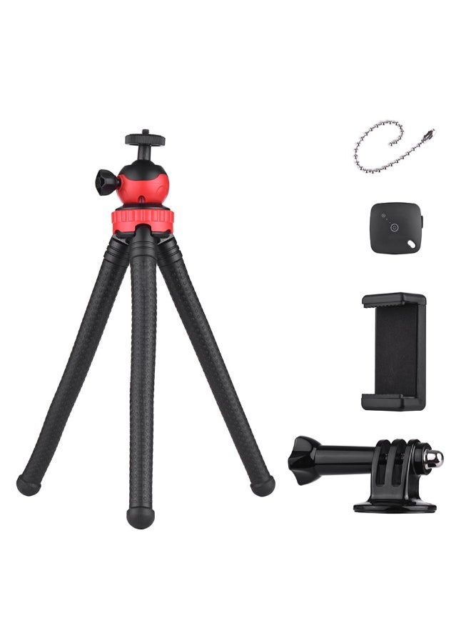 Generic Mini Flexible Octopus Tripod Spider Stand Holder Red/Black  - Image 4