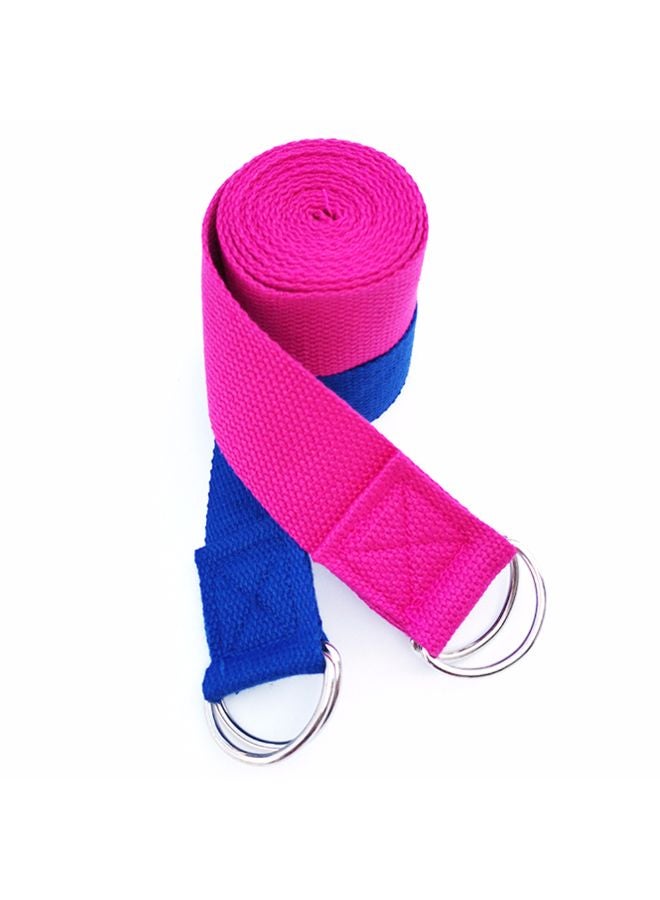 Generic Adjustable Yoga Stretching Strap With D-Ring Buckle  - Image 2