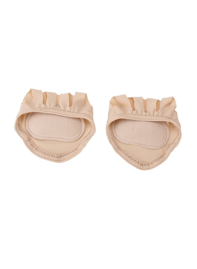 Invisible Fore Foot Socks With Half Backless Toe Pad - Image 1