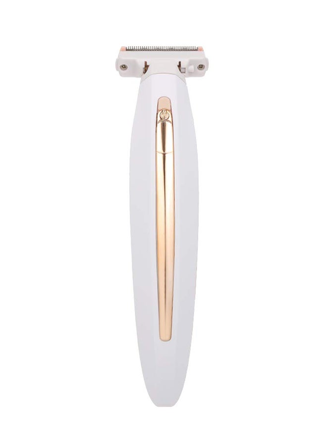 Multi-Function Electric Shaver White/Gold - Image 1
