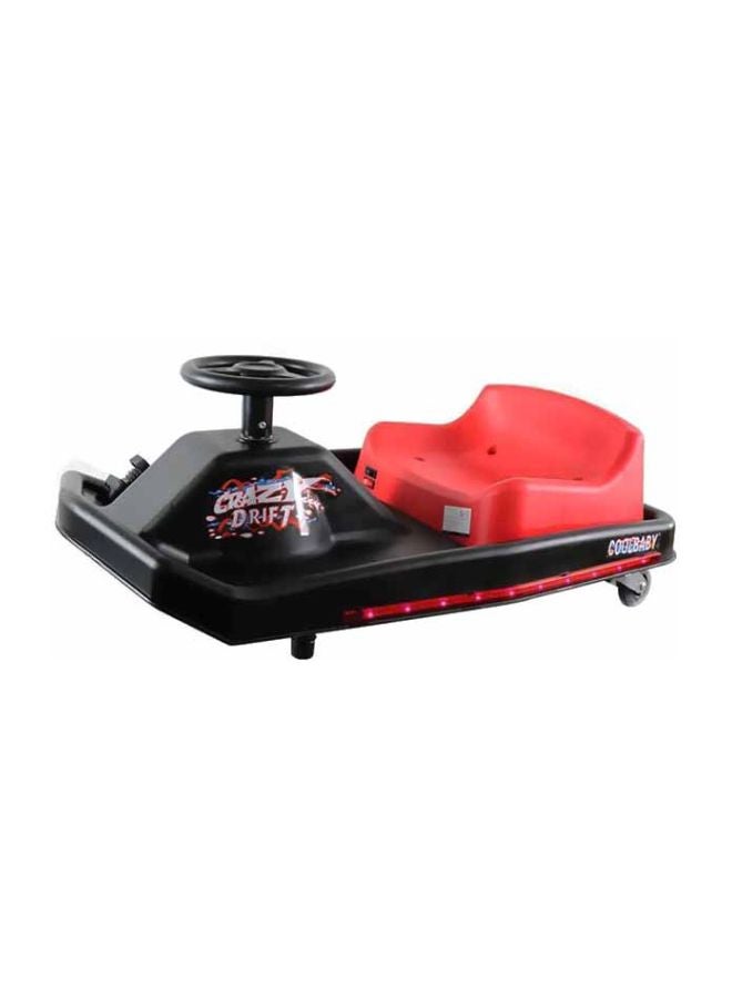 Cool Baby Crazy Cart 360-Degree Drifting Electric Scooter Black - Image 2