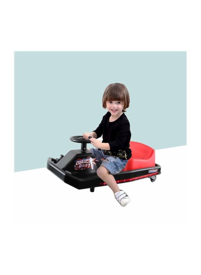 Cool Baby Crazy Cart 360-Degree Drifting Electric Scooter Black - Image 3