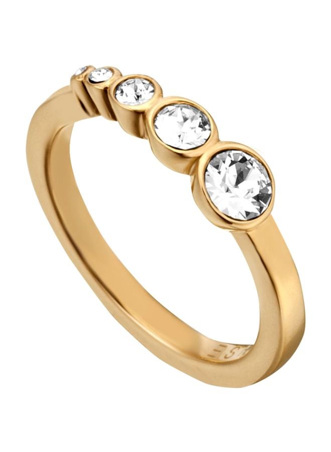Twinkle Cubic Zirconia Studded Ring