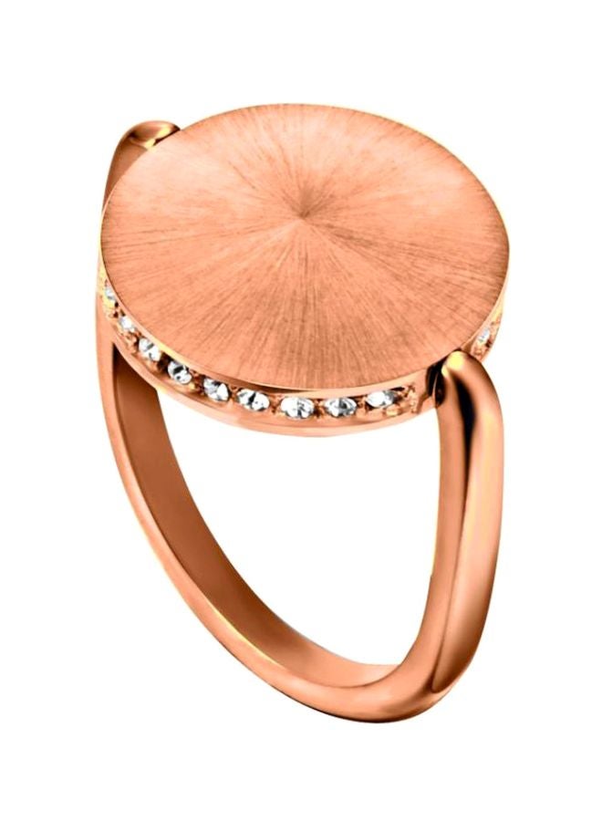 Sunset Sparkle Zirconia Studded Ring