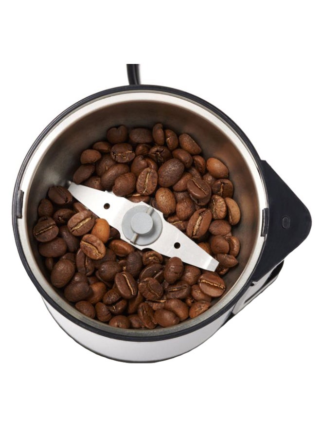ألسيف إليك - مطحنة قهوة بوعاء من الستانلس ستيل سعة 0.15 لتر 0.15 L 160 W e5524/gy رمادي/فضي/شفاف - Image 1