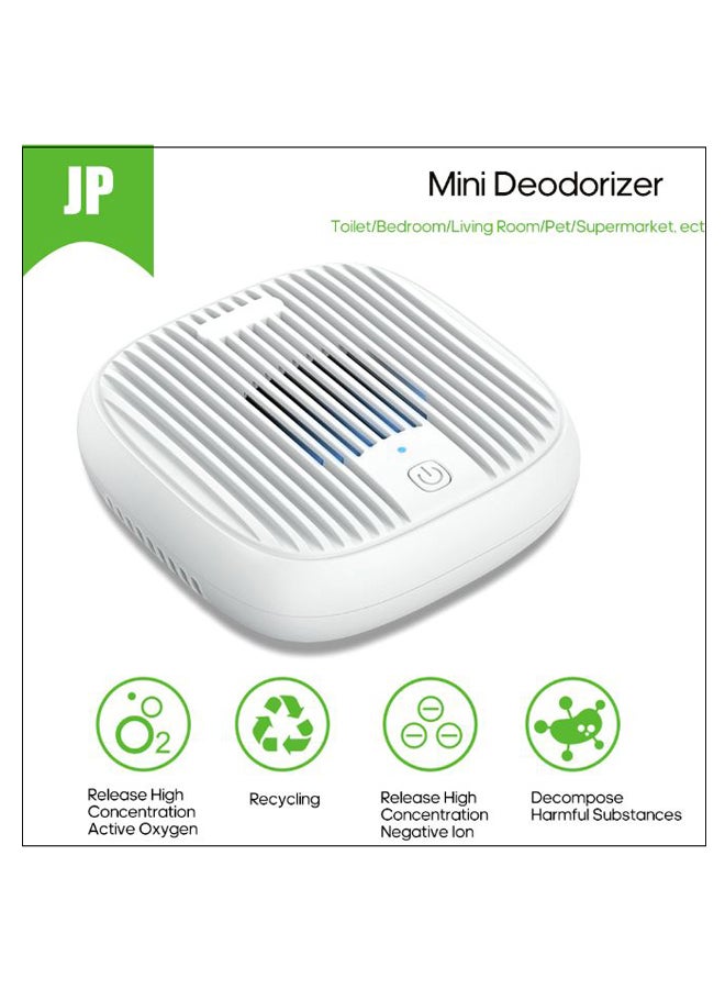Generic Mini Deodorizer Ozone Machine Air Ionizer H31586JP White  - Image 2