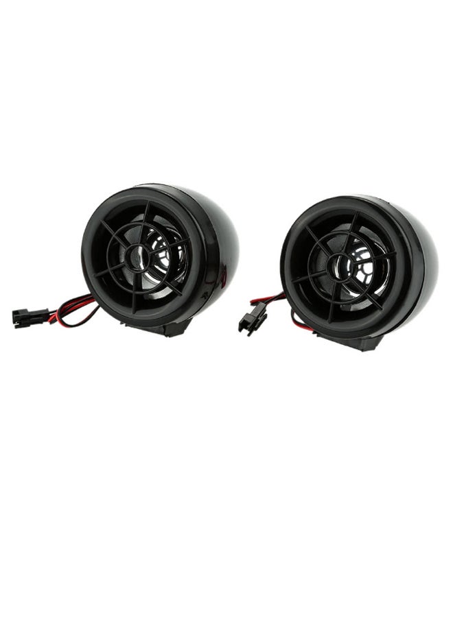 2-Piece Motorcycle MP3 Player Speakers - Image 1