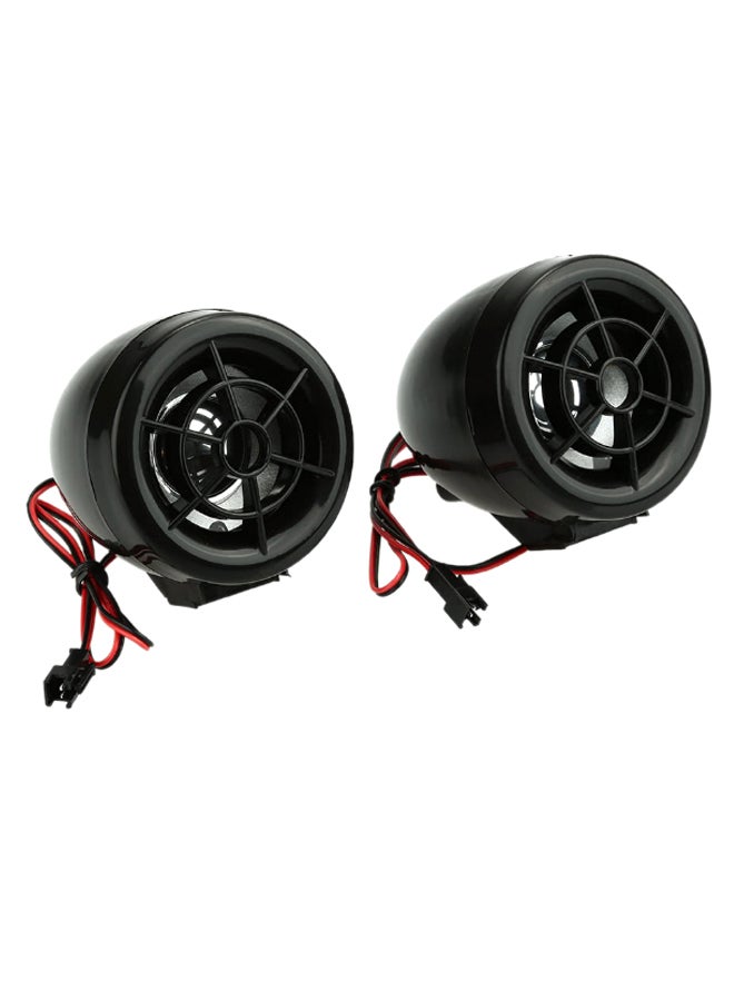 2-Piece Motorcycle MP3 Player Speakers - Image 2