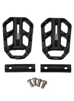 Generic Pair Of Motorcycle Foot Pegs Front Billet Wide Pedals  - Image 1