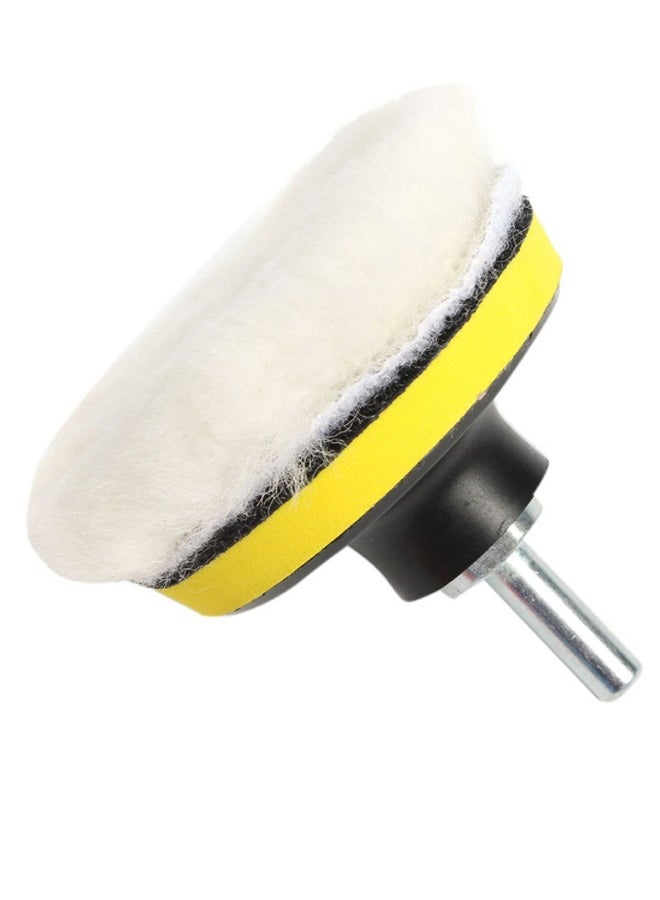 Generic - 11-Piece Waffle Buffer Waxing Polishing Sponge Pad With Drill Adapter Kit - Image 1