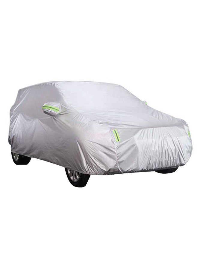 Universal Reflective Strip Sunscreen Protection Car Cover - Image 1