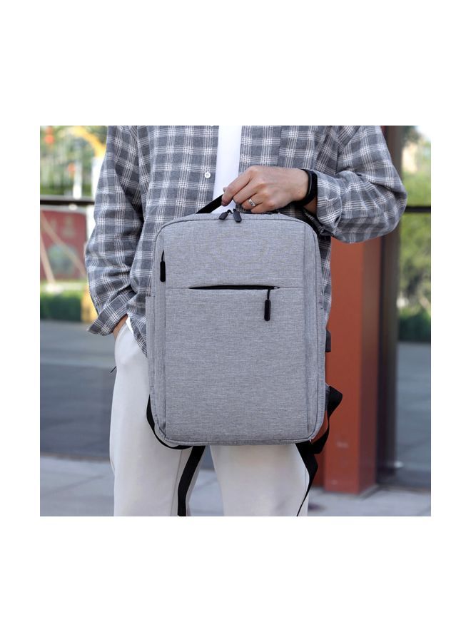 Protective Camera Bag With USB Charging Port Grey  - Image 5