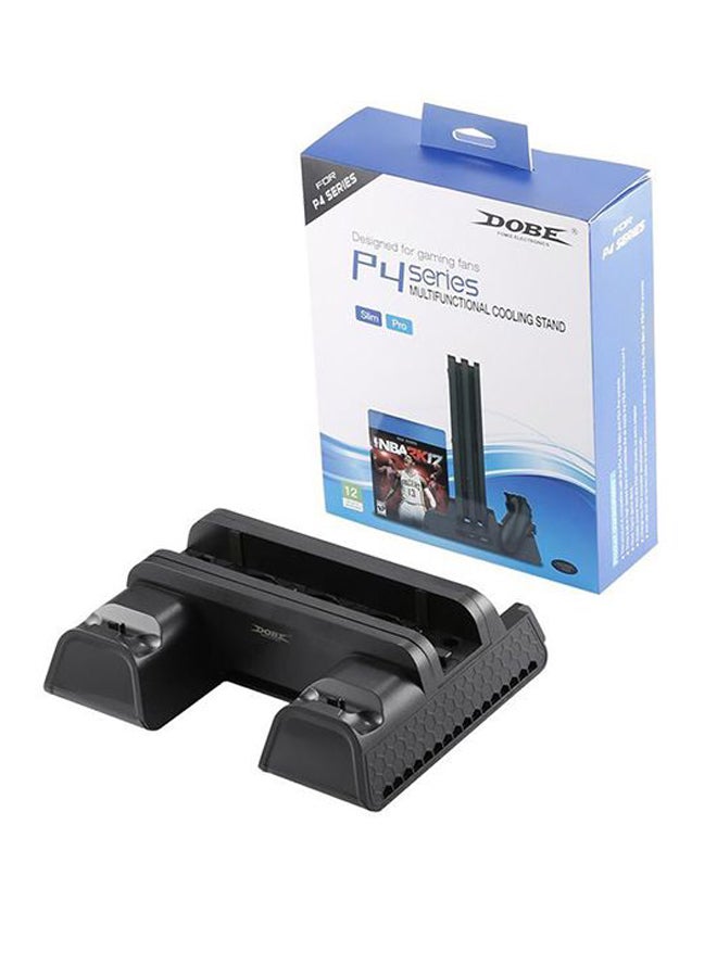 4 In 1 Console Charging Dock With Cooling Fan For PlayStation 4