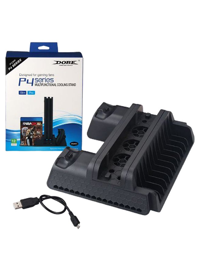 DOBE Multifunction Dual Controller Charger With Cooling Fan  - Image 1